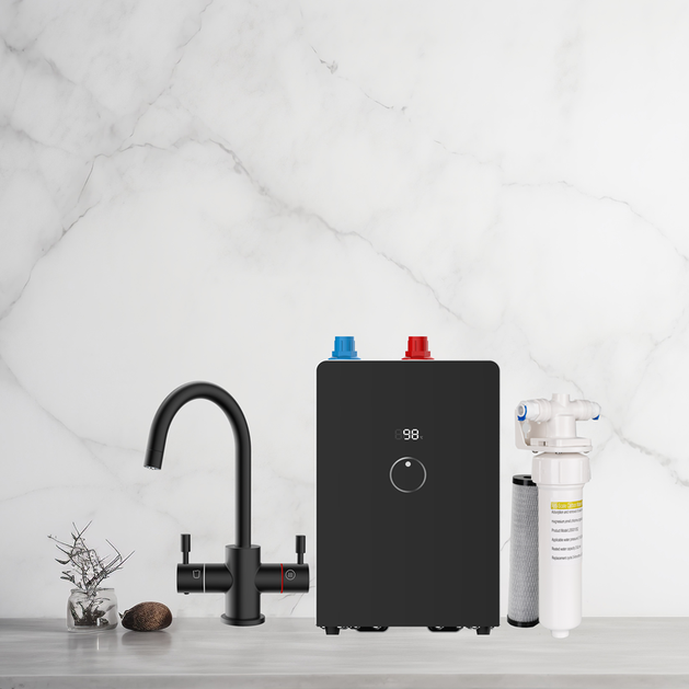 boiling water tap with filtered cold water boiling water tap with filtered cold water