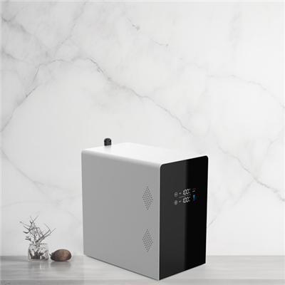 Under counter hot water dispenser .